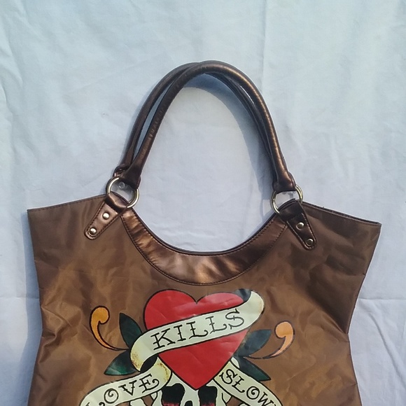 ed hardy purse love kills slowly